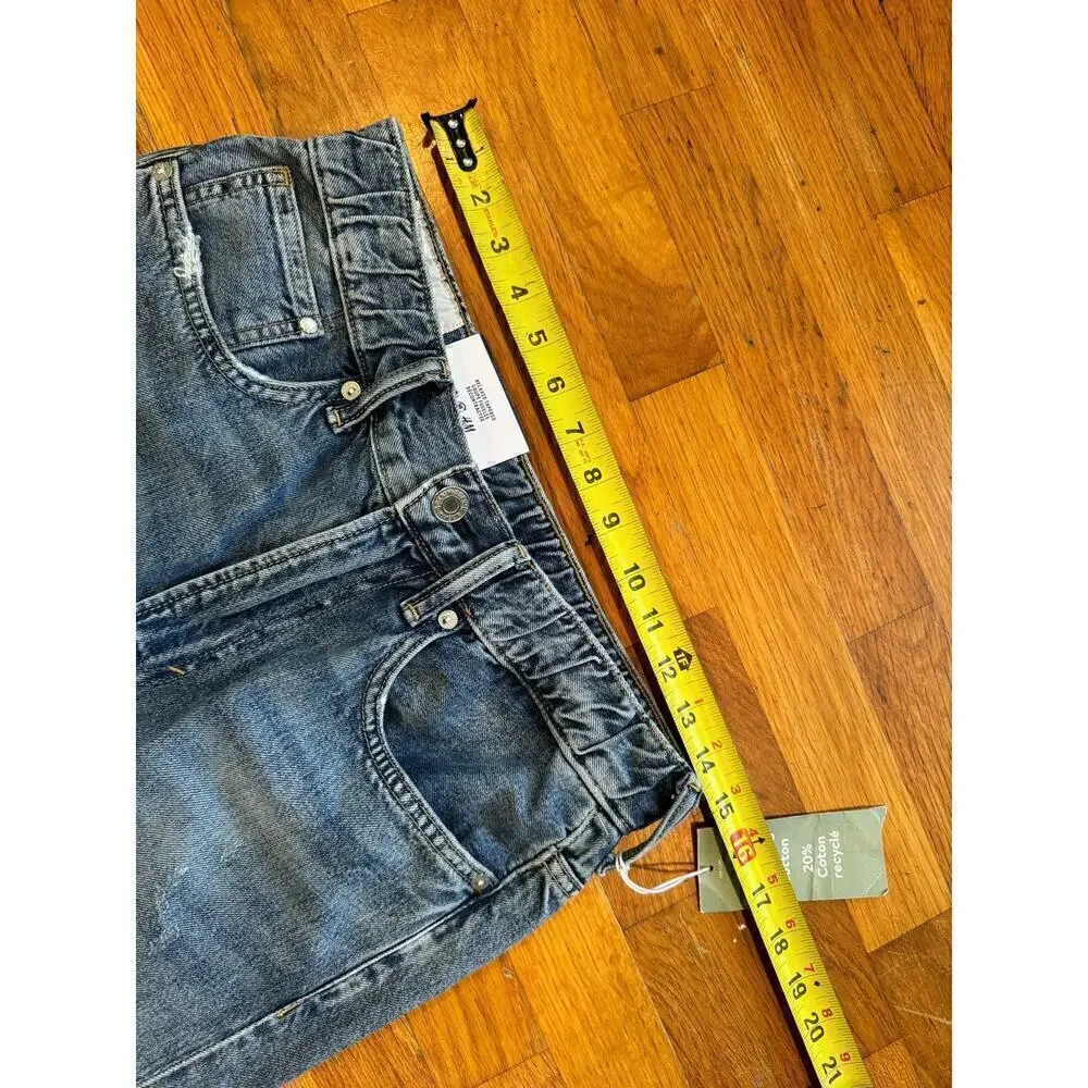 H&M kid’s relaxed Tapered coupe Fuselee Decontractee small NWT